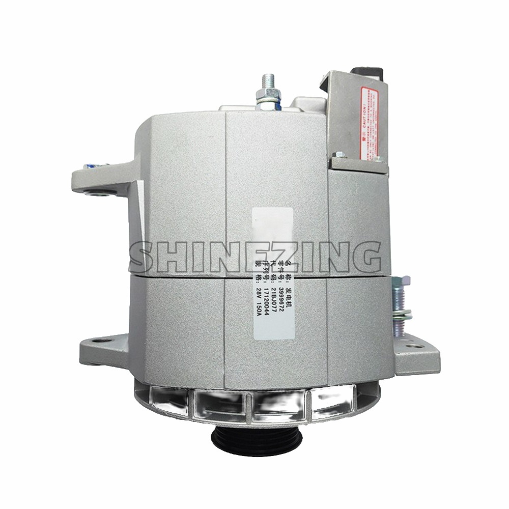 Heavy Duty Truck Diesel 6BT Engine 28V 150A Alternator 3999672 - 图片 2