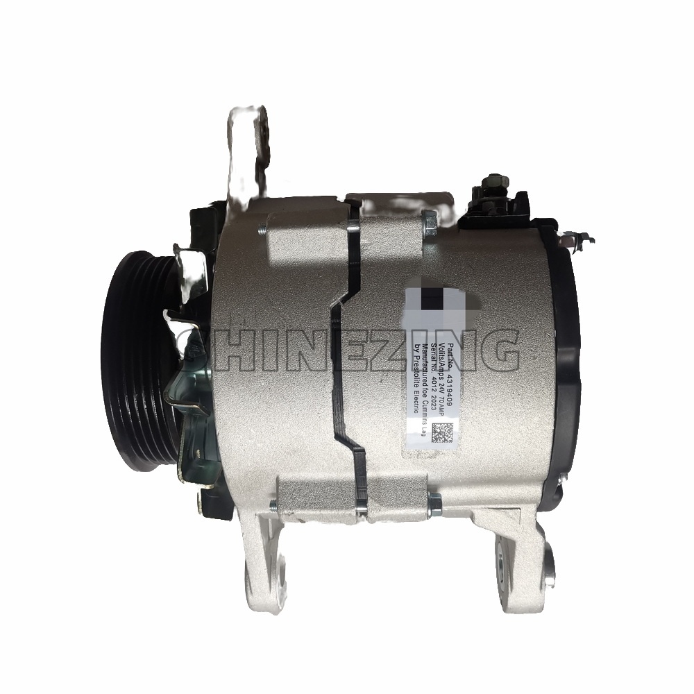 Heavy Truck Diesel M11 Engine Parts 28V 70A Alternator 4319409