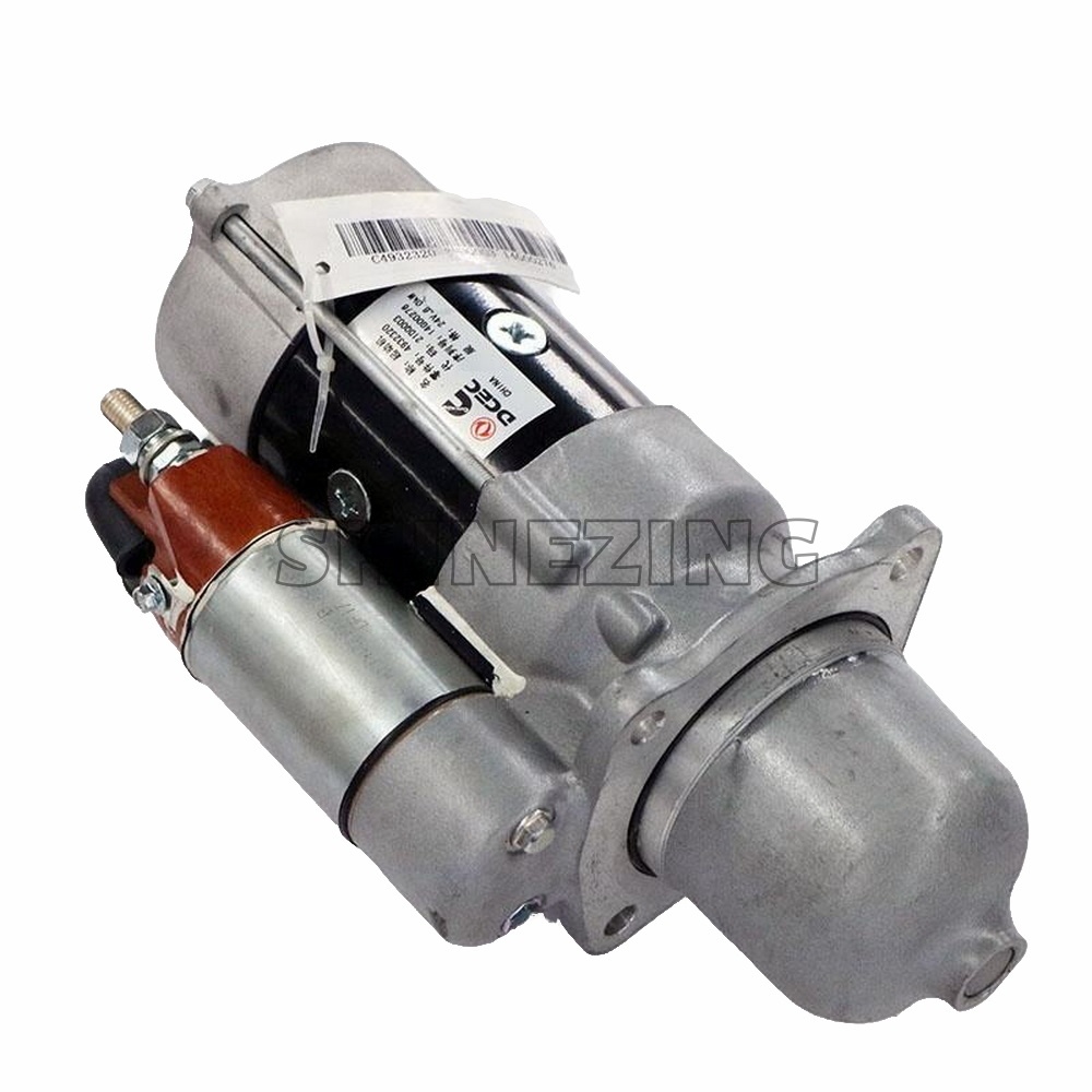 Truck Diesel ISB2.8 4BT Engine 24V 6Kw Starting Motor 4932320 - 图片 3
