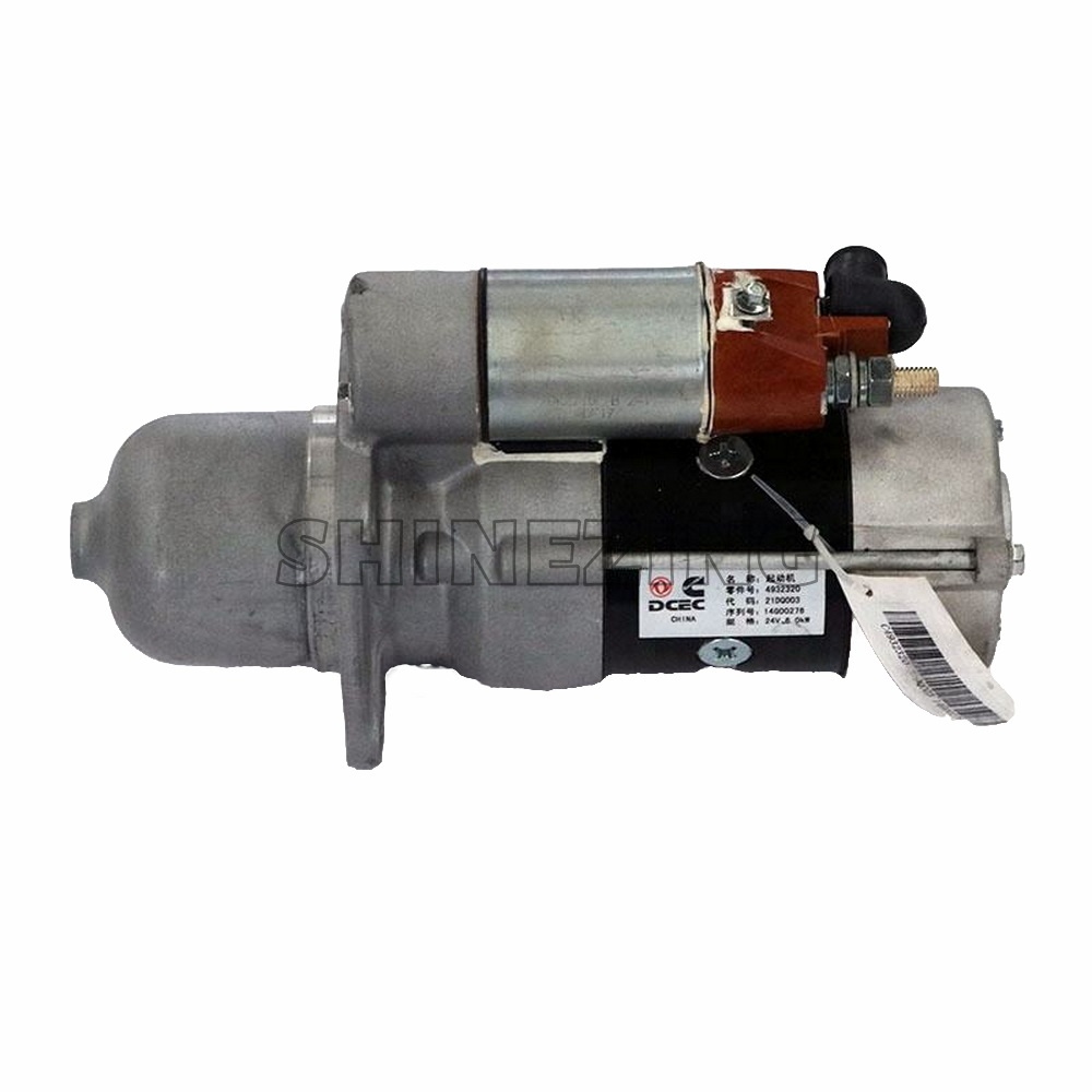 Truck Diesel ISB2.8 4BT Engine 24V 6Kw Starting Motor 4932320