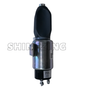 Excavator Diesel Engine Parts 12V Shut Down Stop Solenoid Valve 1751-12E7U1B1S5A