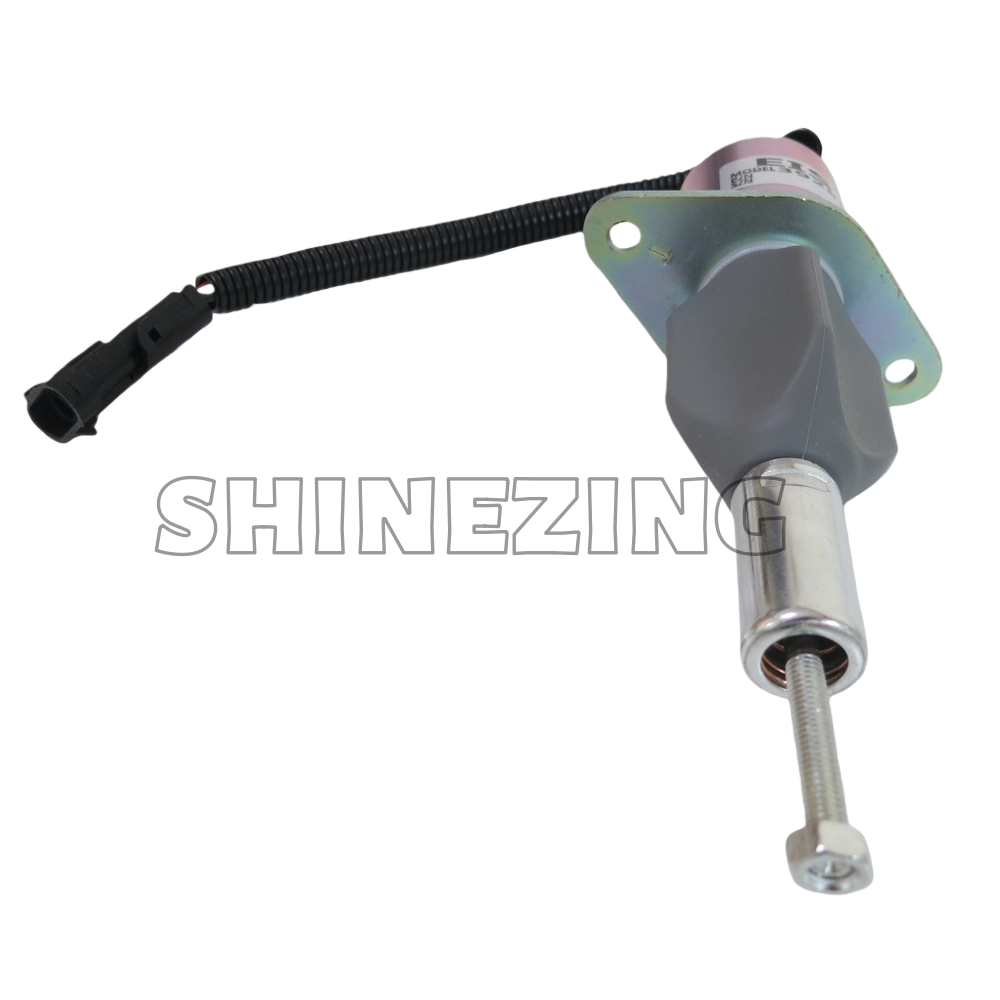 Construction Machinery Part Diesel 6CT Engine Fuel Shutoff Solenoid Valve 3928161 - 图片 4