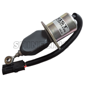 Construction Machinery Diesel 6CT ISC8.3 Engine Shut off Solenoid Valve 3931196